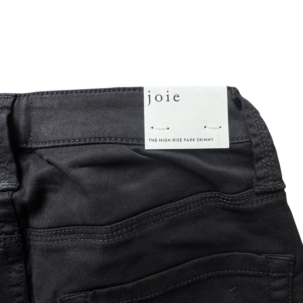 Joie Women's High Waisted Park Limited Edition Cargo Style Pant Black Size 27 - Picture 5 of 5